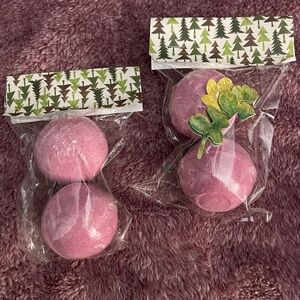 Pink Bath Bomb Set